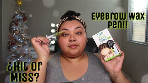 Eyebrow Waxing Pen First Impressions Youtube