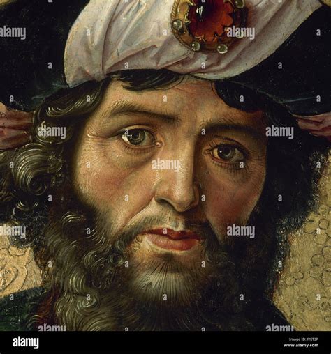 King David Of Israel C 1040 970 Bc Portrait By Pedro De Berruguete