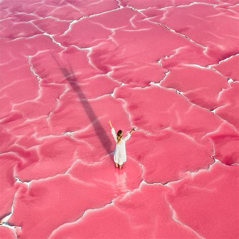 The Best Place To See A Pink Lake In France The Most Pink Salt Pans I