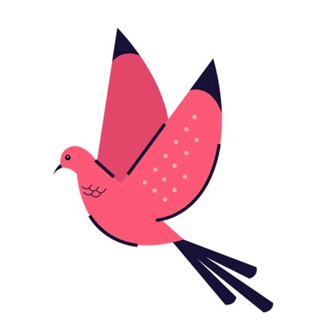 Pink Pigeon Illustration Png And Svg Design For T Shirts