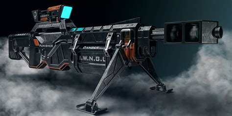 Future Weapons Sniper Rifle Concept Art