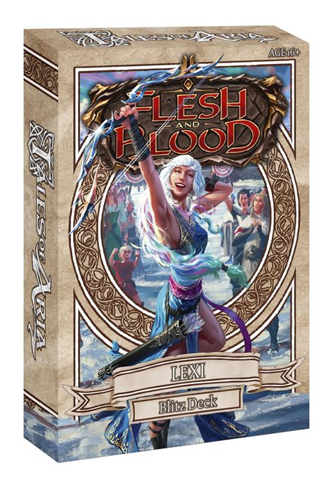 Flesh And Blood Tales Of Aria Blitz Deck Lexi Vo