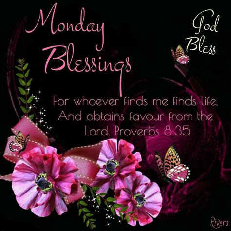 Monday Blessings | Monday blessings, Blessed week, Morning blessings