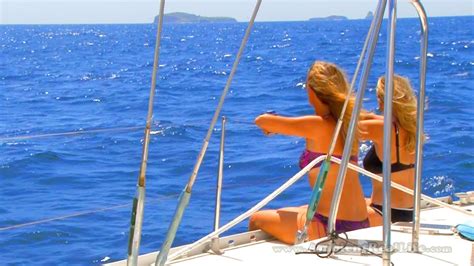 Caribbean Sailing The Perfect Day Of Sailing W All Girl Crew In The Grenadines Part Of