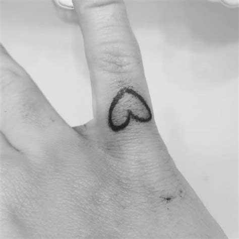 Little Black Heart Tattoo