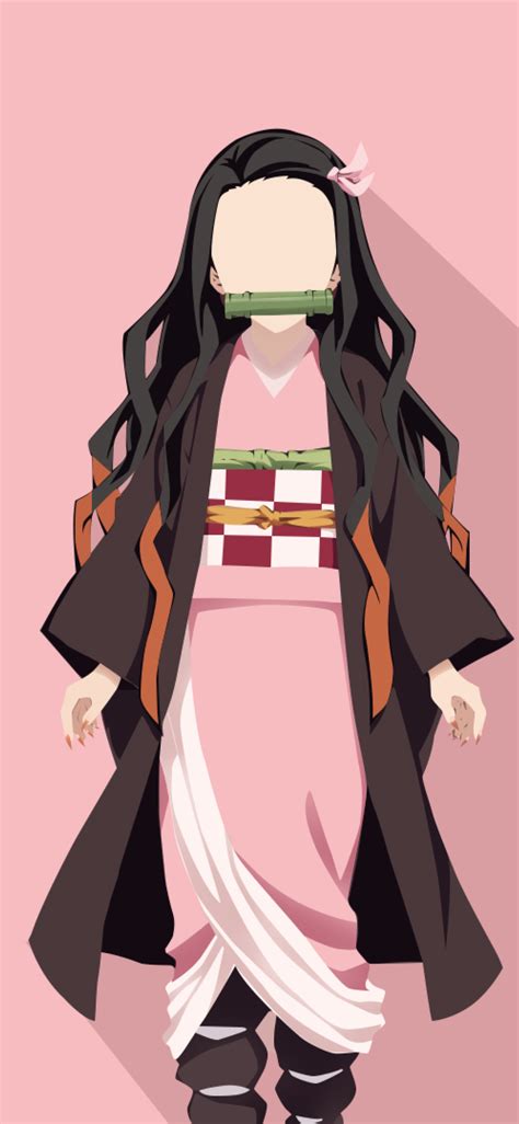 1125x2436 Nezuko Kamado Minimalist Iphone Xsiphone 10iphone X