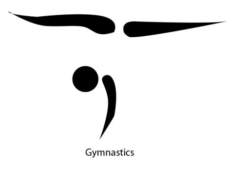 18 free cliparts with olympic logo gymnastics on our site site. Olympic Pictogram: Gymnastics by Wo1fman on DeviantArt
