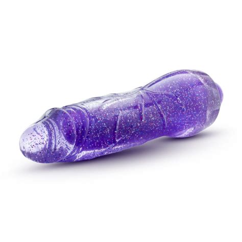 Bl 43011 Glow Dicks Molly Glitter Vibrator Purple Honey S Place