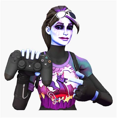 Thumbnail Fortnite Skins Holding Xbox Controller Png