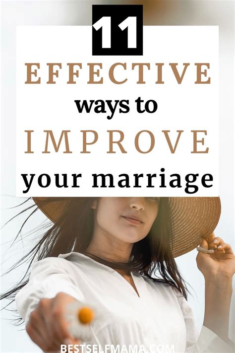 Effective Ways To Improve Your Marriage Marriage Advice Troubled