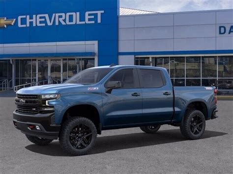 2021 Chevrolet Silverado 1500 Lt Trail Boss 2 Miles Northsky Blue