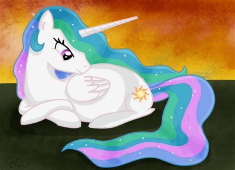 Pregnant Princess Celestia By Dalilastar On Deviantart My Little Pony