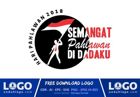 Logo Hari Pahlawan 2018 Download Vector Cdr Ai Png