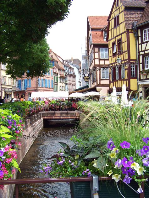 Quaint Village On The Boarder Of France And Germany Stopped To Take A