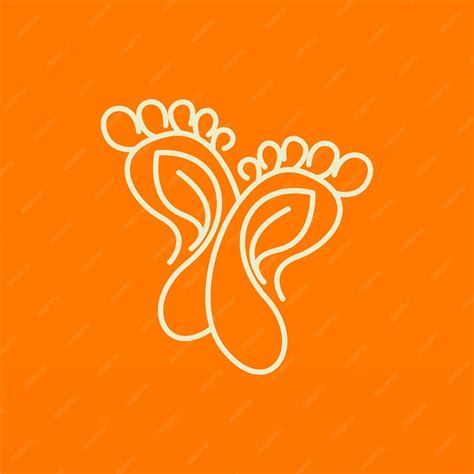 Premium Vector Foot Print Logo Design Template Foot Logo Concept