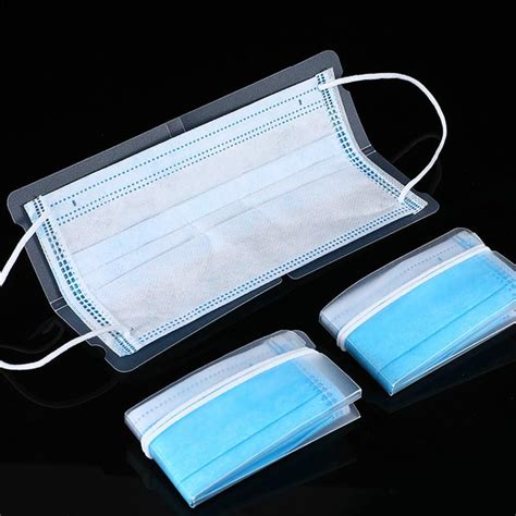 3 Pcs Reusable And Dust Proof Disposable Mask Storage Clips Mask Holder
