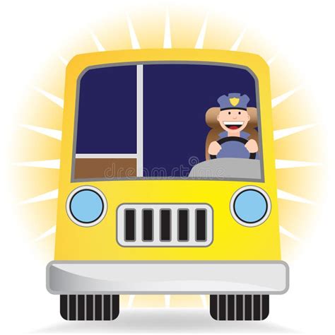 Bus Driver Stock Vector Illustration Of Schoolers Lifestyle 43565398