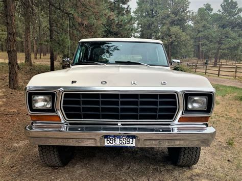 Very Preserved And Optioned Second Gen Bronco Classic Ford Bronco