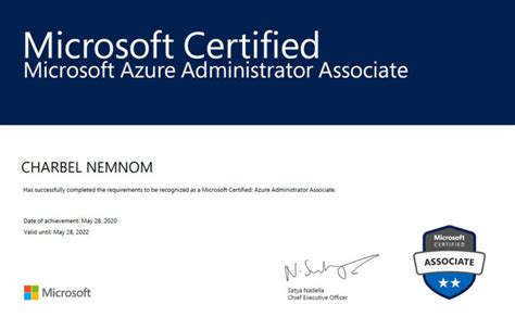 Passed Az 104 Exam Microsoft Certified Azure Administrator Associate