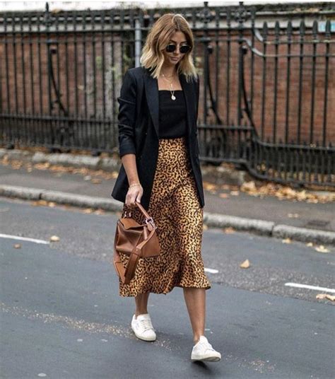 3 Different Leopard Print Skirts 3 Outfit Ideas Style Report Magazine