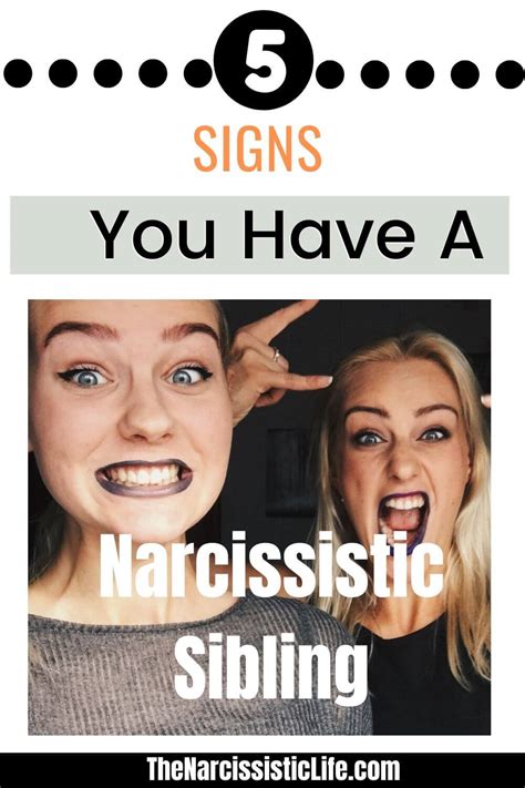 5 signs you have a narcissistic sibling the narcissistic life