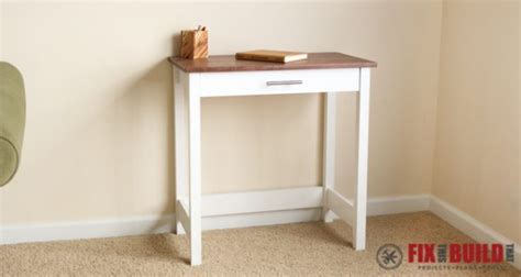 15 Diy Desk Plans To Build For Your Home Office The
