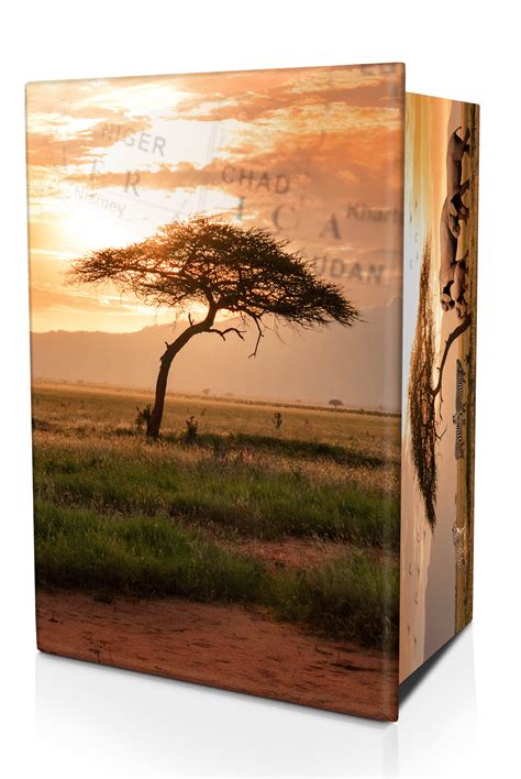 African Animals Coffin - Expression Coffins