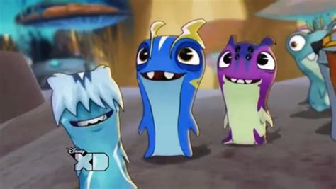 Megamorphed Slugs Anime Cartoon Slugs