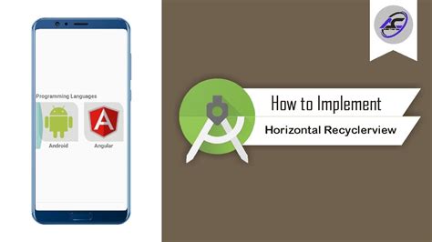 How To Implement Horizontal Recyclerview In Android Studio