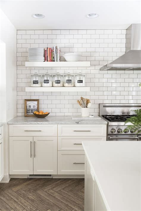 I do this for clients all the time, but some of my readers and followers don't have the luxury of having me come to where they are, so i'm going to show you how to do it yourself. How to Incorporate Floating Shelves in Your Kitchen - Room for Tuesday