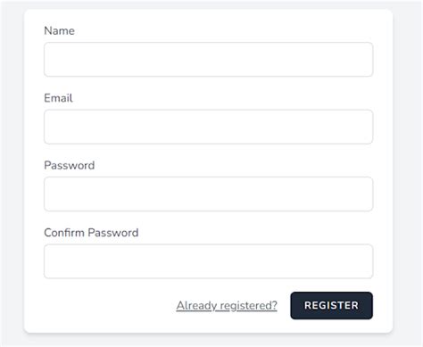 Creat Laravel Login And Registration Page With Form Validation