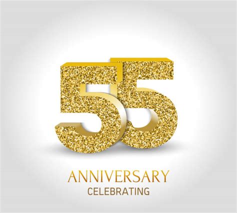 Royalty Free 55th Anniversary Clip Art Vector Images And Illustrations