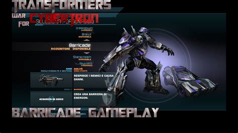 Transformers War For Cybertron Team Deathmatch In Berth As Barricade