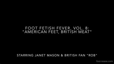 Janet Mason Classic Scene Remaster Foot Fetish Fever Vol 8 American Feet British Meat This Was