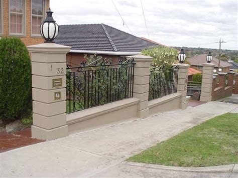 Pressed Concrete and Light Weight Products | House fence design, Fence