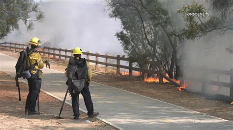 Sepulveda Basin Four Acre Brush Doused By Firefighters Onscenetv