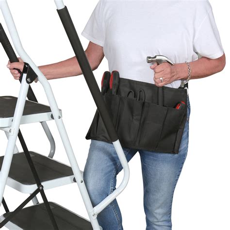 Support Plus 4 Step Ladder With Handrails Safety Ladder Support Plus