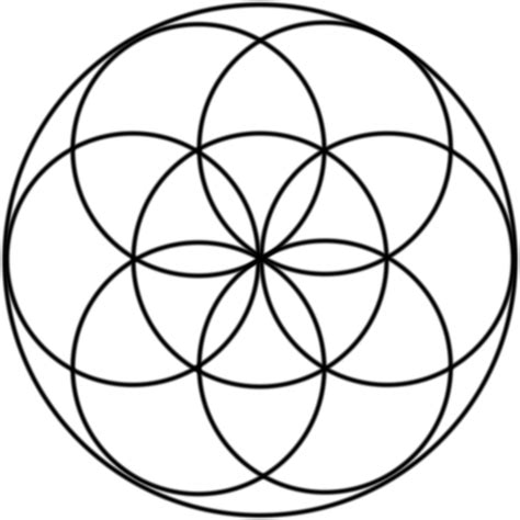 Download Library of flower of life transparent download png files ...
