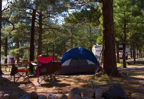 Photos Of The Flagstaff Koa Campground In Arizona Camping Flagstaff Tent Camping Arizona Camping