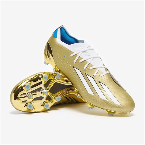 Adidas X Speedportal Messi1 Fg Gold Metweißpulse Blau Herren