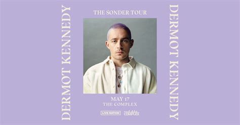 Dermot Kennedy The Sonder Tour At The Complex The Complex Salt Lake