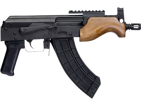 Century Arms Vska Micro Draco 762x39 6 30rd Ak Pistol Black Wood
