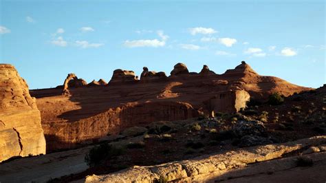 Aim to be at the trailhead 30 minutes before the sun. Delicate Arch Sunrise Timelapse - YouTube