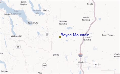 Boyne Mountain Ski Resort Guide Location Map And Boyne Mountain Ski