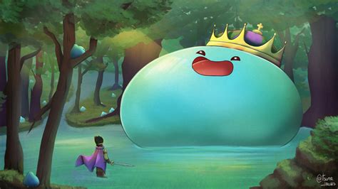 Artstation Fanart King Slime