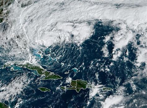 Tropical Storm Nicole Makes Landfall In Bahamas As It Heads Toward