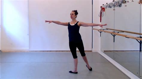 How To Align An Arabesque Ballet Class Tutorial Beginnerintermediate