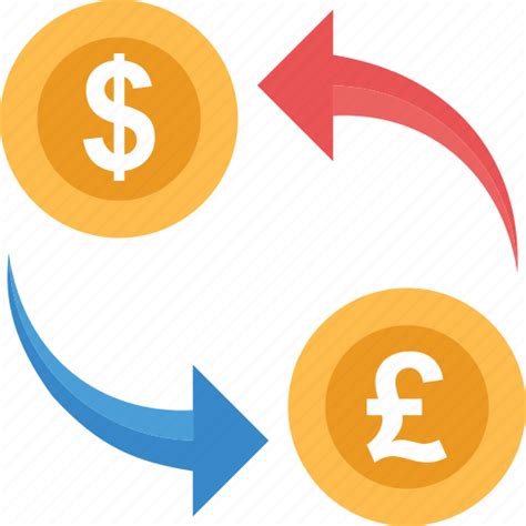 Commerce, currency exchange, dollar exchange, money circulation, money exchange icon