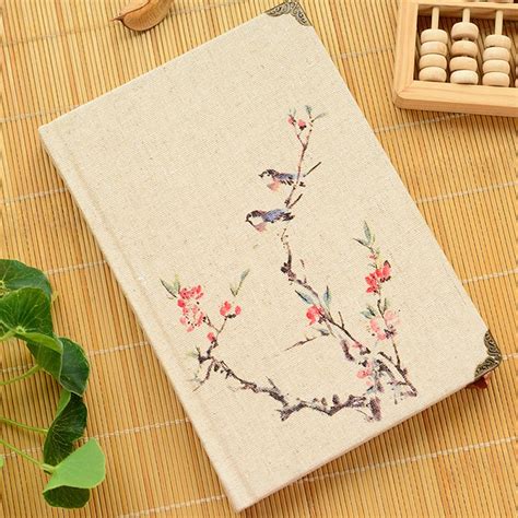 Vintage Fluid Notepad Chinese Style Notebook Stationery Diary