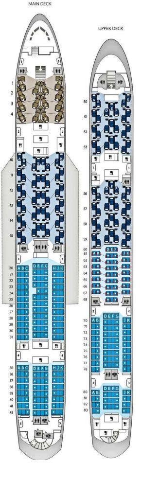 Airbus A380 Seat Map Flight Web Check In